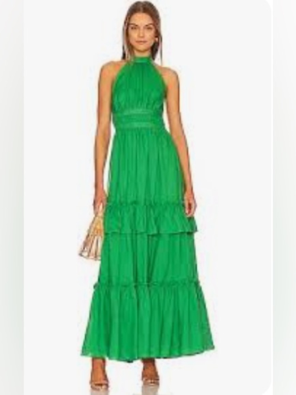 CAMI NYC Raeann Dress in Palm Size Small